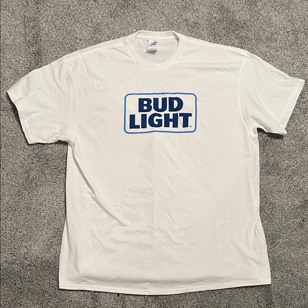 White Bud Light t-shirt